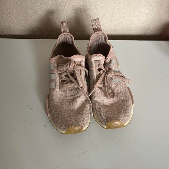 Baby pink adidas nmd trainers - Picture 1 of 7